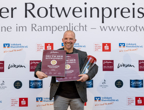 1. Platz für 2021 BERGE, Lemberger GG | VINUM Deutscher Rotweinpreis